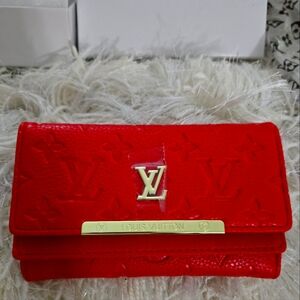 Red beautiful wallet